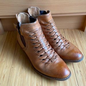 Sofft Braided Leather Booties